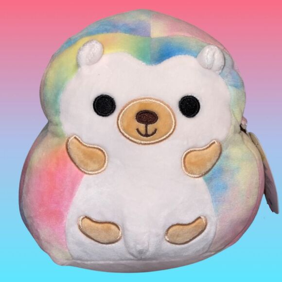 NWT Squishmallow Super Squishable Bowie the Hedgehog 8" - Picture 5 of 5